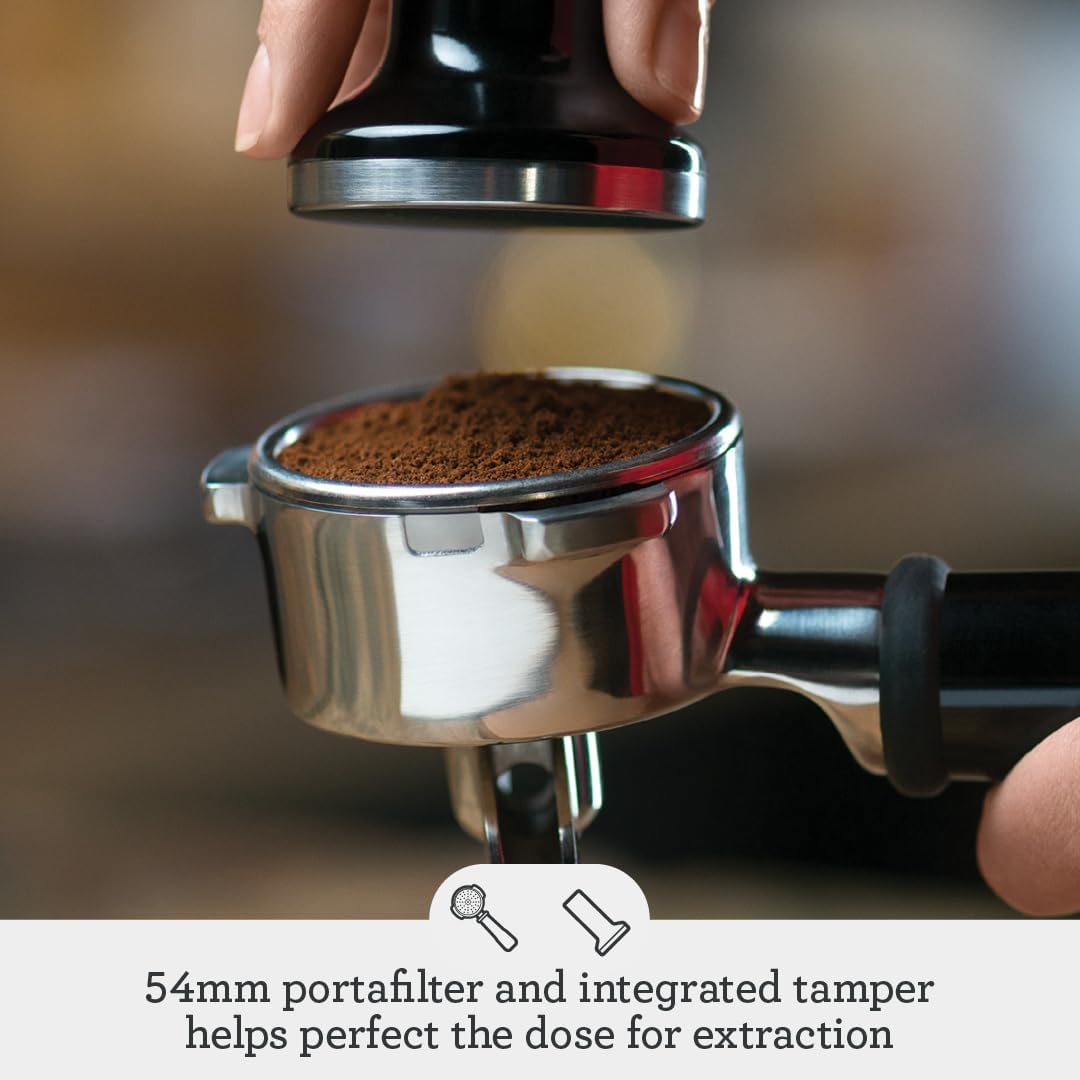 Breville Barista Touch Espresso Machine - Brushed Stainless Steel Finish for Perfect Coffee