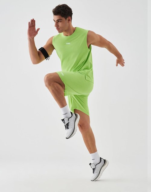 K-Swiss Men's Athletic Running Shorts - Lightweight & Breathable Gym Shorts | 7" Length
