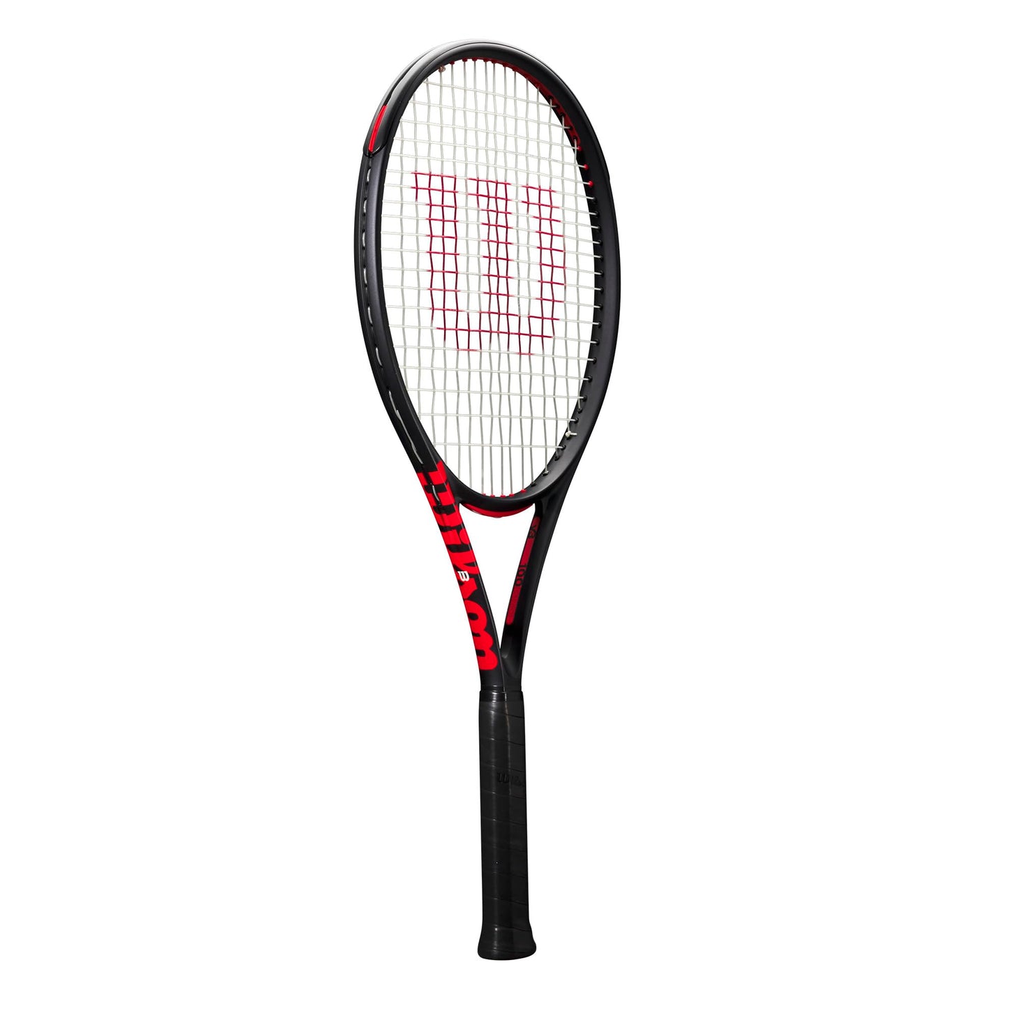 Wilson Clash 100 Pro V3 Strung Adult Performance Tennis Racket - Grip Size 3-4 3/8", Strung with Sensation 16 Natural at Mid Range Tension