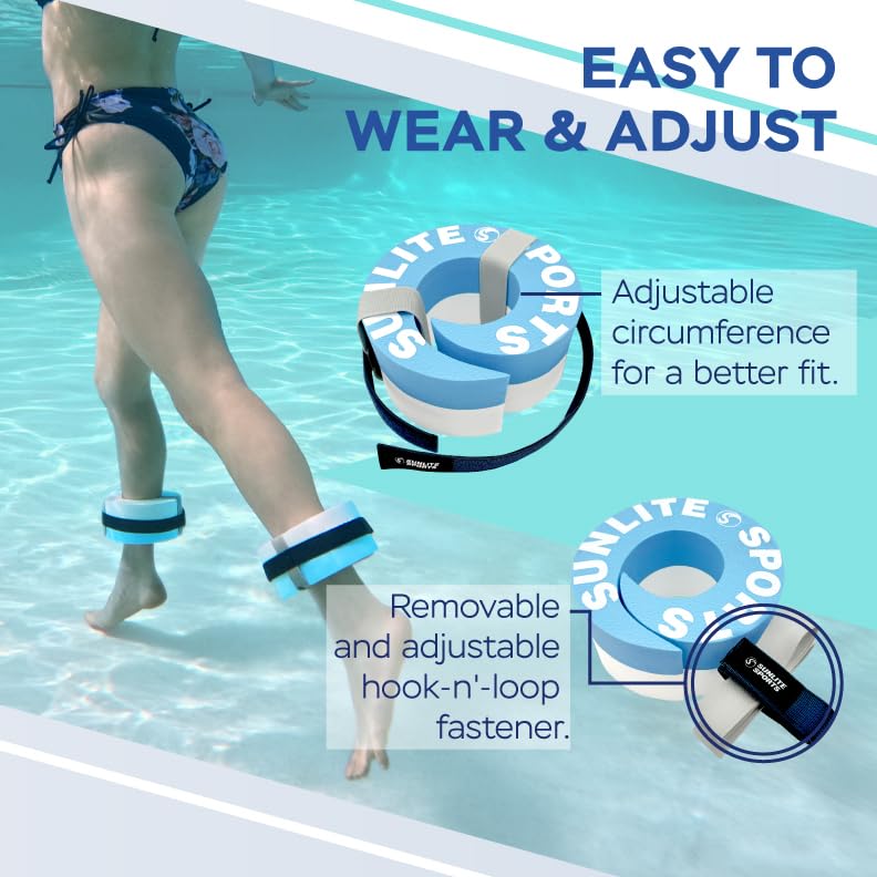 Water Workout Combo Set - High Density Weights & Aqua Cuffs