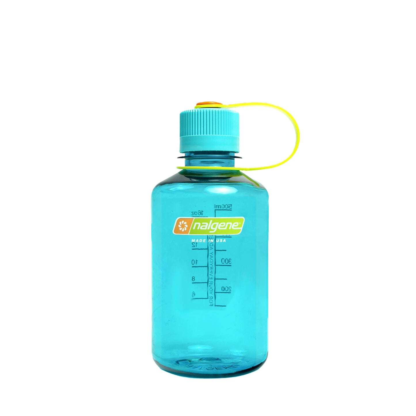 Nalgene 16 oz Narrow Mouth Water Bottle, Cerulean
