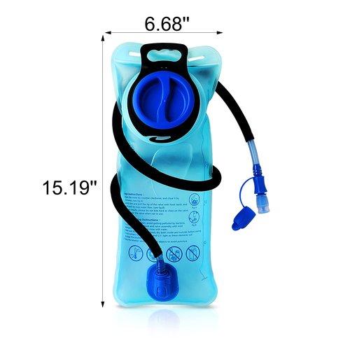 Mothybot Hydration Backpack Pack, Water Backpack 20L Capacities Included 2L Hydration Bladder, Festival Essential - Rave Hydration Pack Hydropack Hydro for Hiking, Running, Biking, Festival Gear