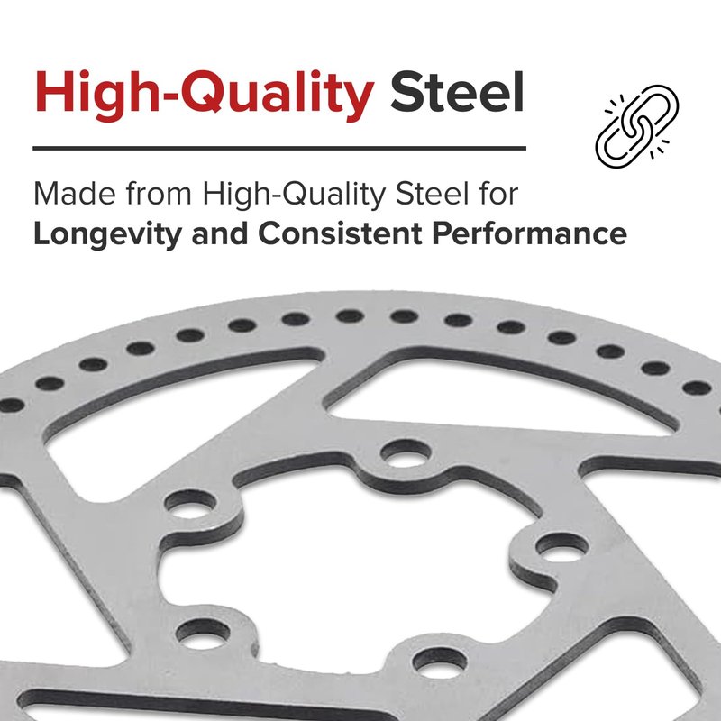 AlveyTech 4-5/16" Brake Disc Compatible With GOTRAX Electric Scooters