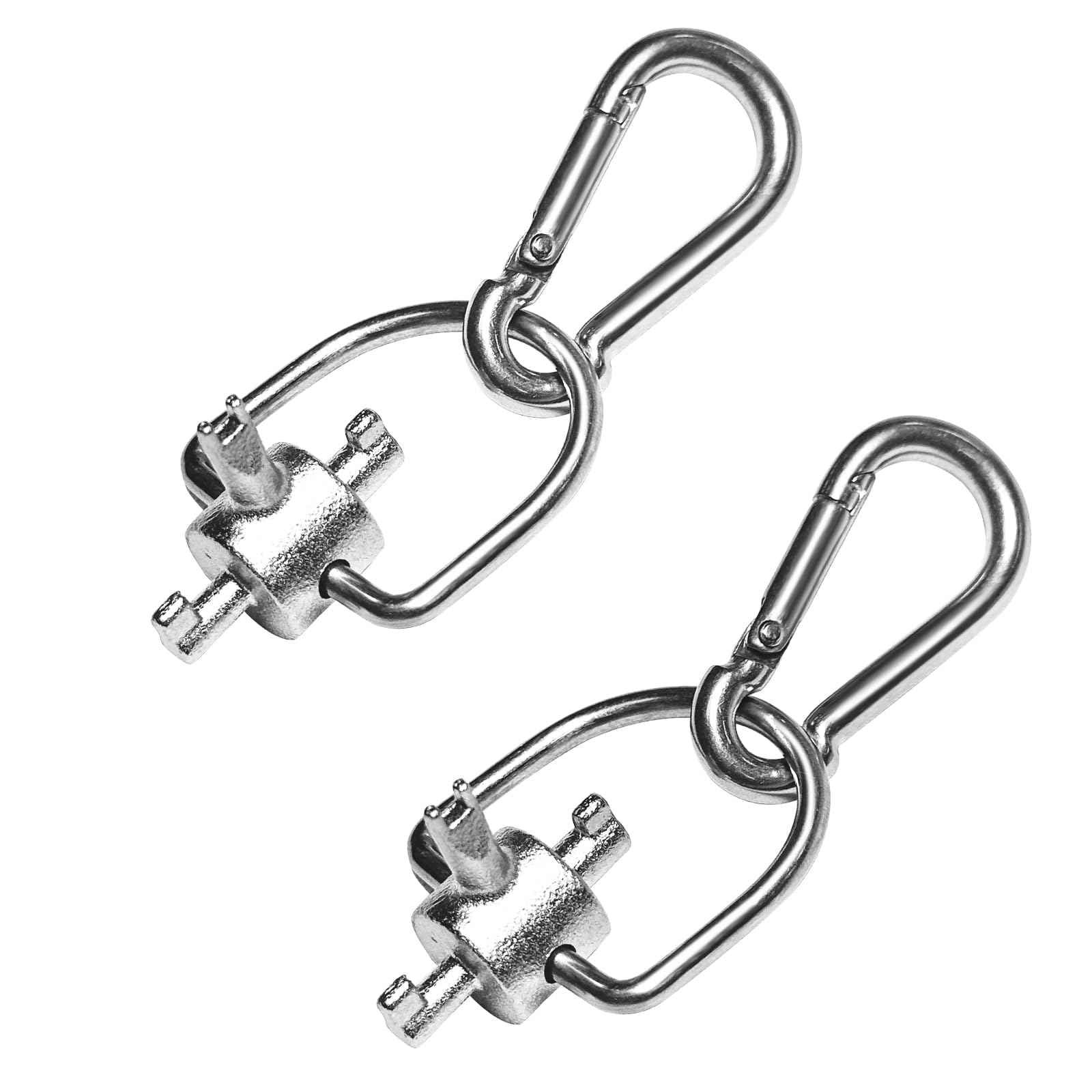 Bitbat HVAC Tools Locking Cap Keys 2-Pack for R22 and 410A Refrigerants, Multi-Function Triple Key Tool for Vacuum Caps, Tamper-Resistant, Essential HVAC Service Hand Tools