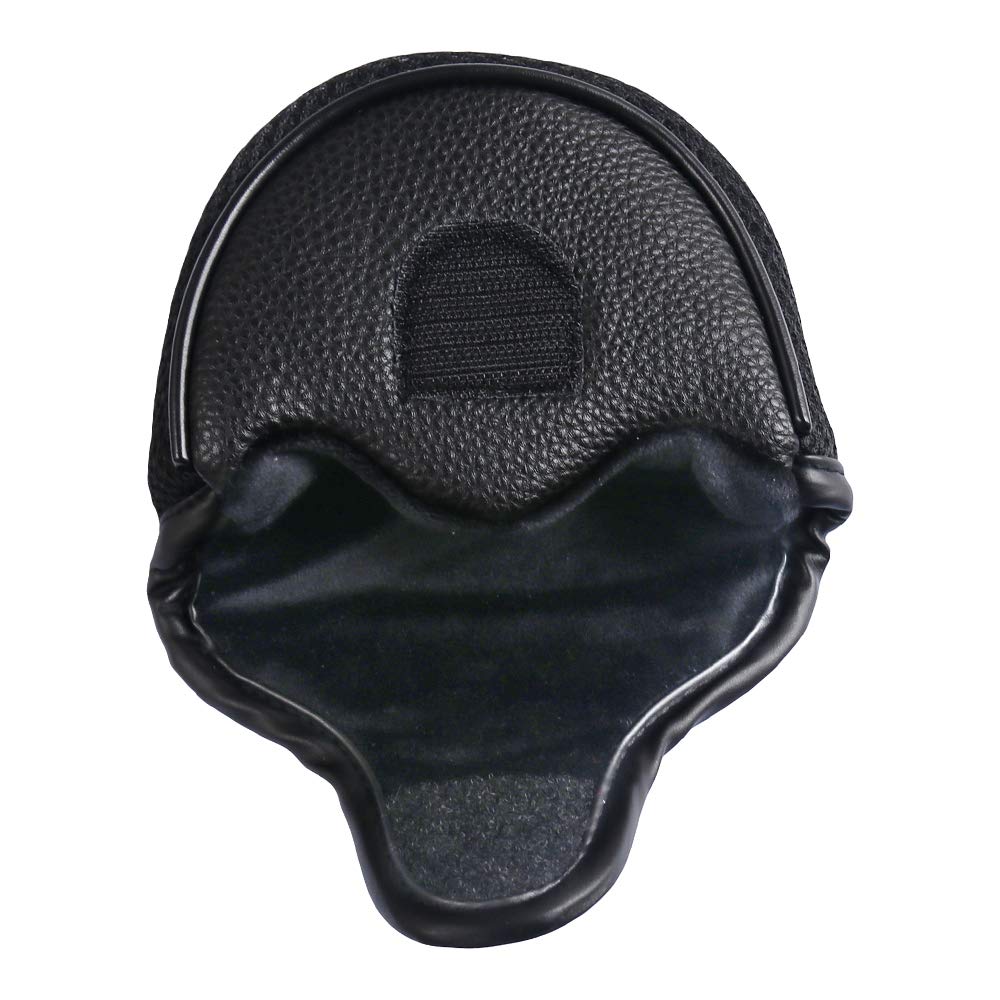 HISTAR Golf Mallet Putter Headcover for Taylormade Scotty Cameron Odyssey Velcro (Black)