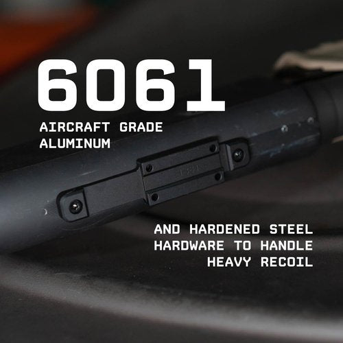 Monstrum Red Dot Mount Compatible with Mossberg 500/535/590/835/Shockwave Series Shotguns | Compatible with MRO Standard Red Dots