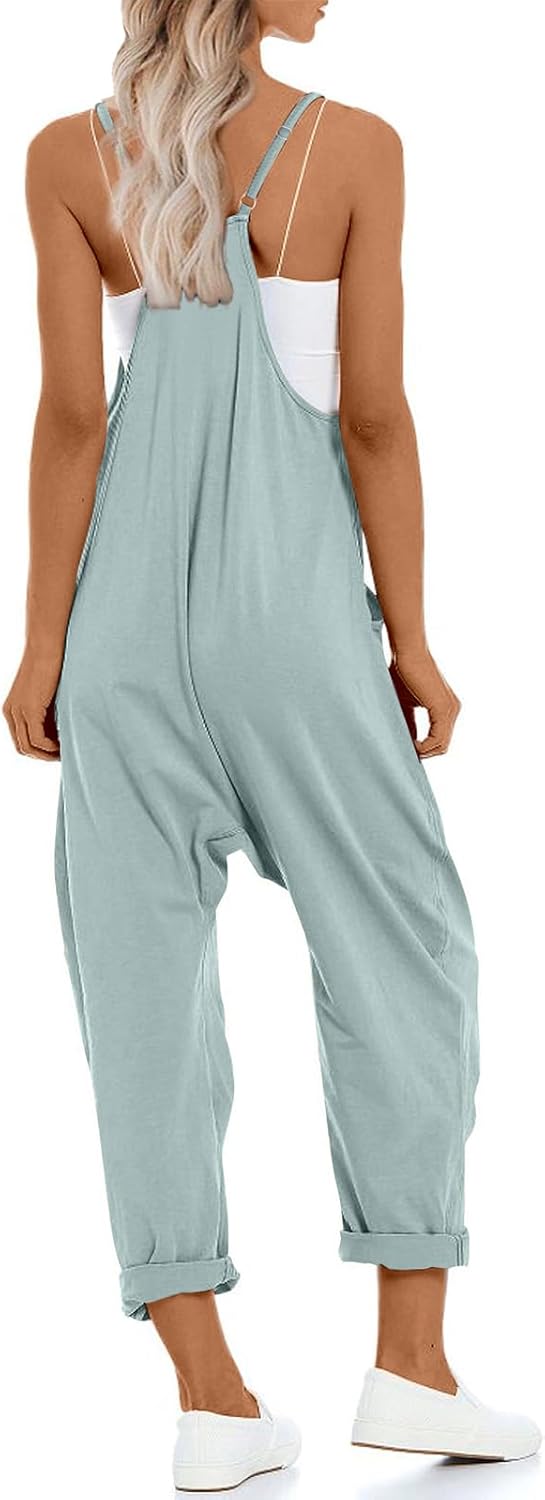 UNIANKIYA One Piece Jumpsuit - Casual Summer Romper for Beach Vacations | Trendy Travel Outfit