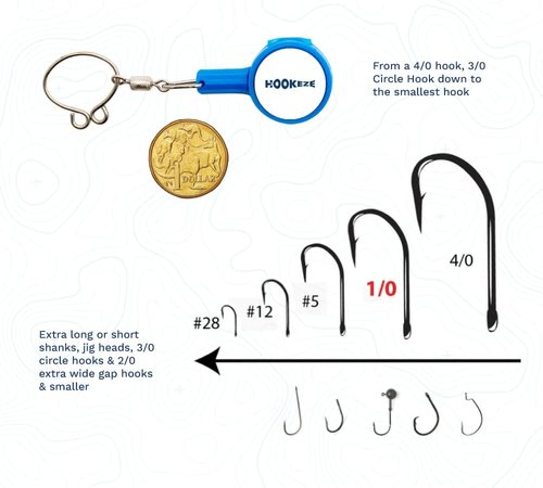 HOOK-EZE Fishing Knot Tying Tool - Effortlessly Tie Knots & Protect from Fish Hooks | 3-in-1 Fishing Line Cutter