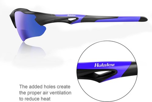 Blade Sport Polarized Sunglasses - Ideal for Men & Women | Perfect for Running & Golf