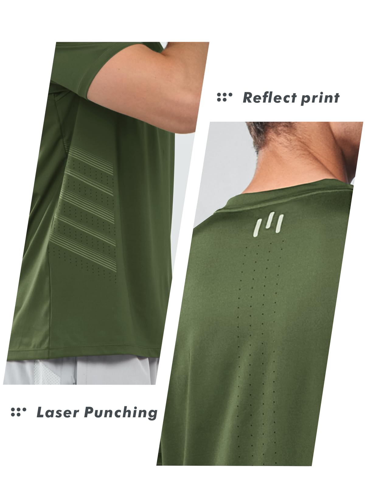 NORTHYARD Men's Workout Athletic Shirts Gym Running T-Shirts Tennis Quick Dry Short Sleeve Shirt Active Lightweight Sports