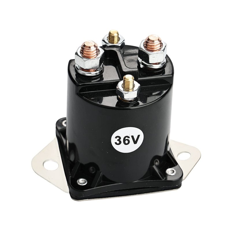 MaySpare 36V Electric Golf Cart Solenoid Fit for Club Car DS (1976 to 1998) 4 Terminal Solenoid