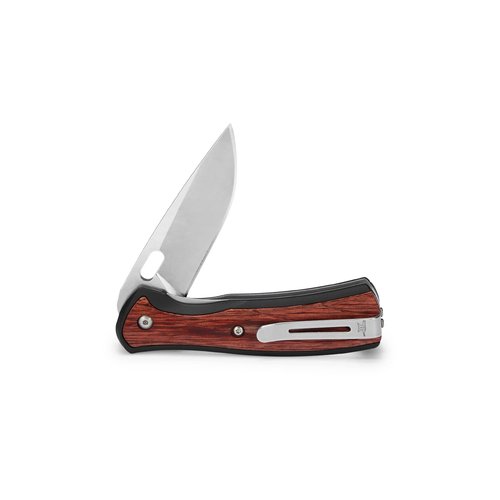 Buck Knives 341 Vantage Avid Folding Liner Lock Knife with removable Reversible Deep Carry Pocket Clip, 2-5/8" 420HC Stailness Steel Drop Point Blade
