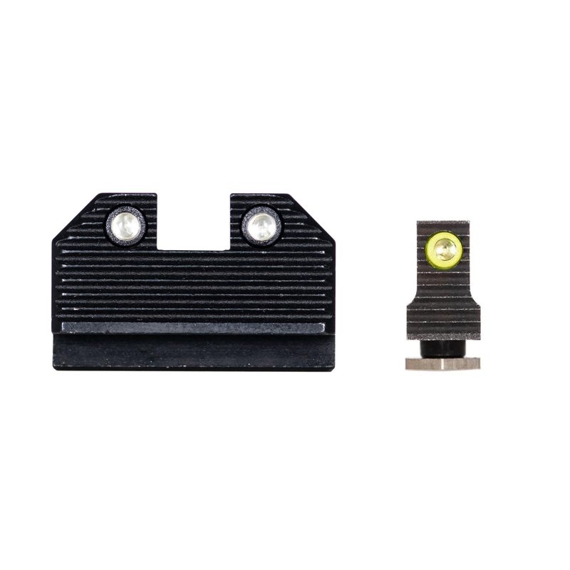 NIGHT FISION Optics Ready Stealth Night Sight Set for Walther PDP/PPQ with RMR/507c/ACRO (WAL-277-290-313-YGZG)