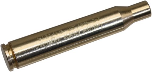 MAYMOC .30-06/25-06/270 Bore Sight Laser Red Dot Cartridge Laser bore Sighter with 2 Sets of Batteries