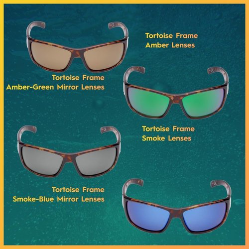 Flying Fisherman Matecumbe Polarized Sunglasses - AcuTint UV Blocker for Fishing & Outdoor Sports