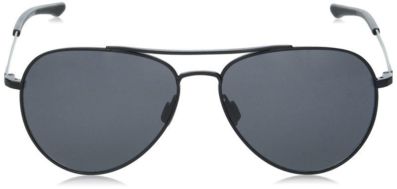 UA Unisex UA Instinct Sunglasses, Matte Black Frame w/ Gray Lenses