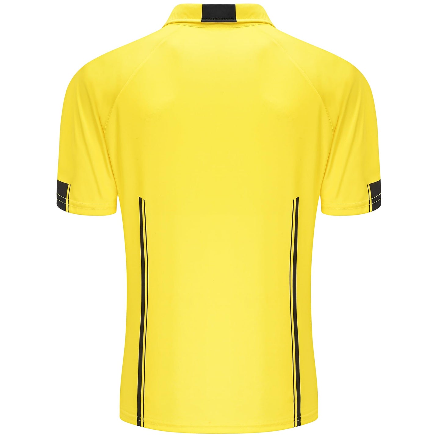 allentian Soccer Referee Shirt, Football Umpire Jersey, Men Official Ref Uniform (L) Yellow