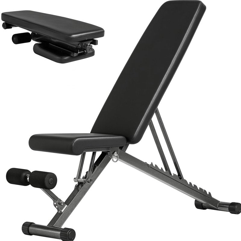 BARWING Adjustable Weight Bench for Home Gym,700LBS Foldable Incline Bench for Full Body Workout Easy Assembly Training Decline Bench