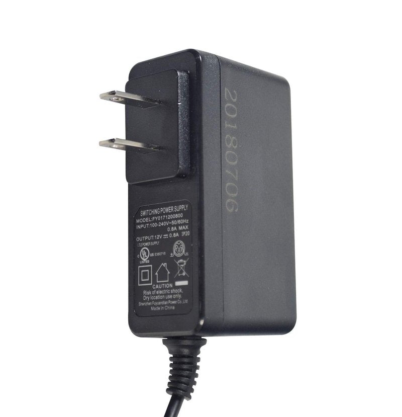 AlveyTech 12 Volt 0.8 Amp Mini 3-Prong Battery Charger for The Viro Rides VR 550E Scooter