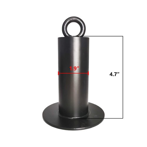 J Bryant Fitness 4.7 inch Length 2 inch Loading Pin LAT Pulley System Pulley Cable Machine Attachment Garage Gym Home Gym Workout Equipments Cable Machine Attachment Fit 2 inch Olympic Weight Plate