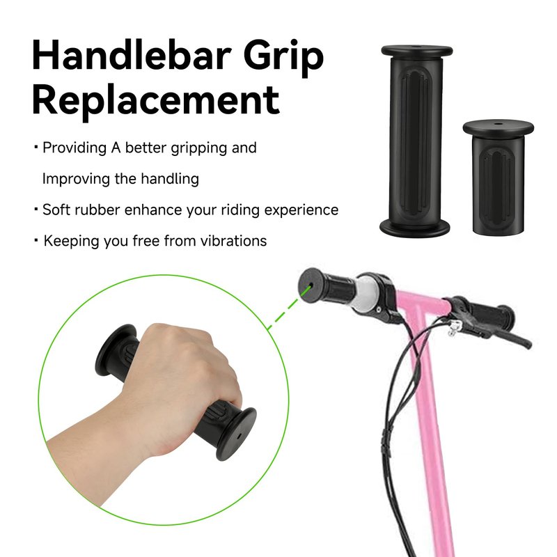 XIKOBY E100 Controller Replacement for Razor E100 E125 (V10+) E175 (V18+) Electric Scooter, Control Module and Handlebar Grips for E150 Part ZK2400-DP-LD-ROHS ZK2400-DP-FS-ROHS
