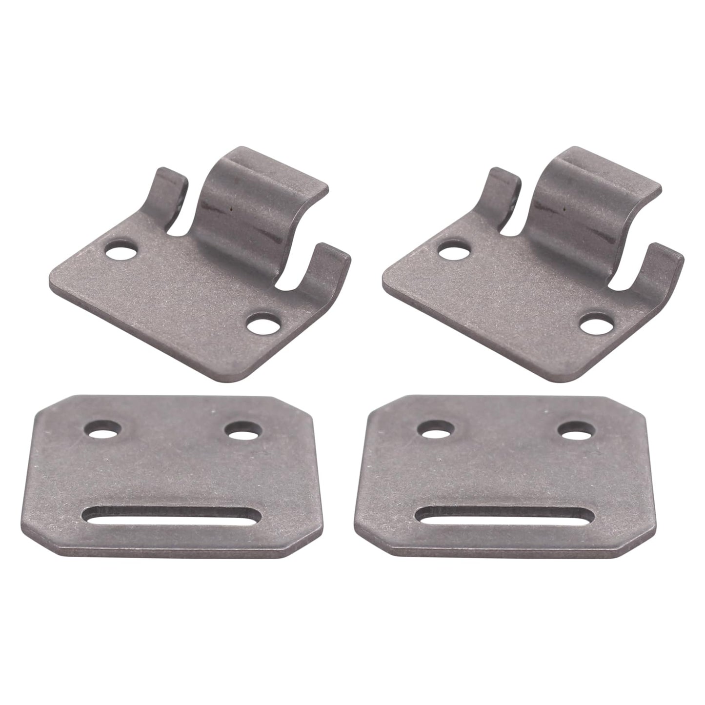 ApplianPar Set of 2 Golf Cart Seat Bottom Hinge Plate for Club Car DS Gas/Electric 1979-Up Golf Cart