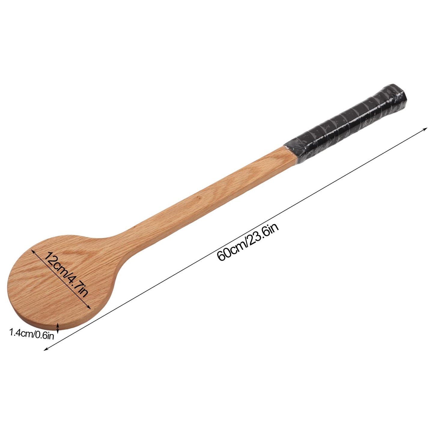 Entatial Wooden Spoon Tennis Pointer, Reliable Tennis Pointer Spoon Wood Tennis Sweet Pointer Trainer Racket Swing Practice Training Aid with Storage Bag for Tennis Trainer