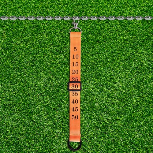 Football Referee Chain Clips - 3 Pack Nylon Markers for Officials