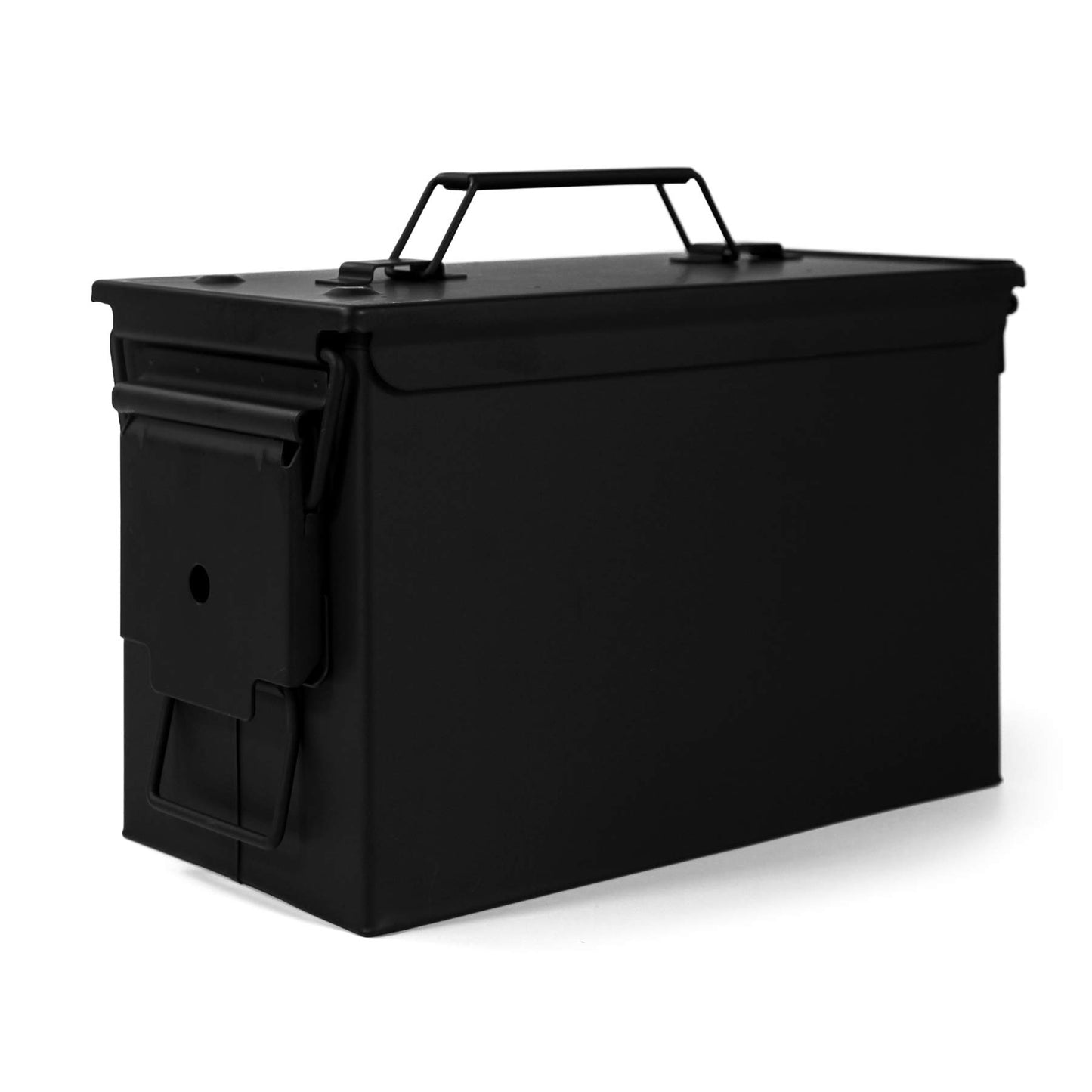 Metal Ammo Can 50 Cal, Waterproof Airtight Ammo Containers Case, Black
