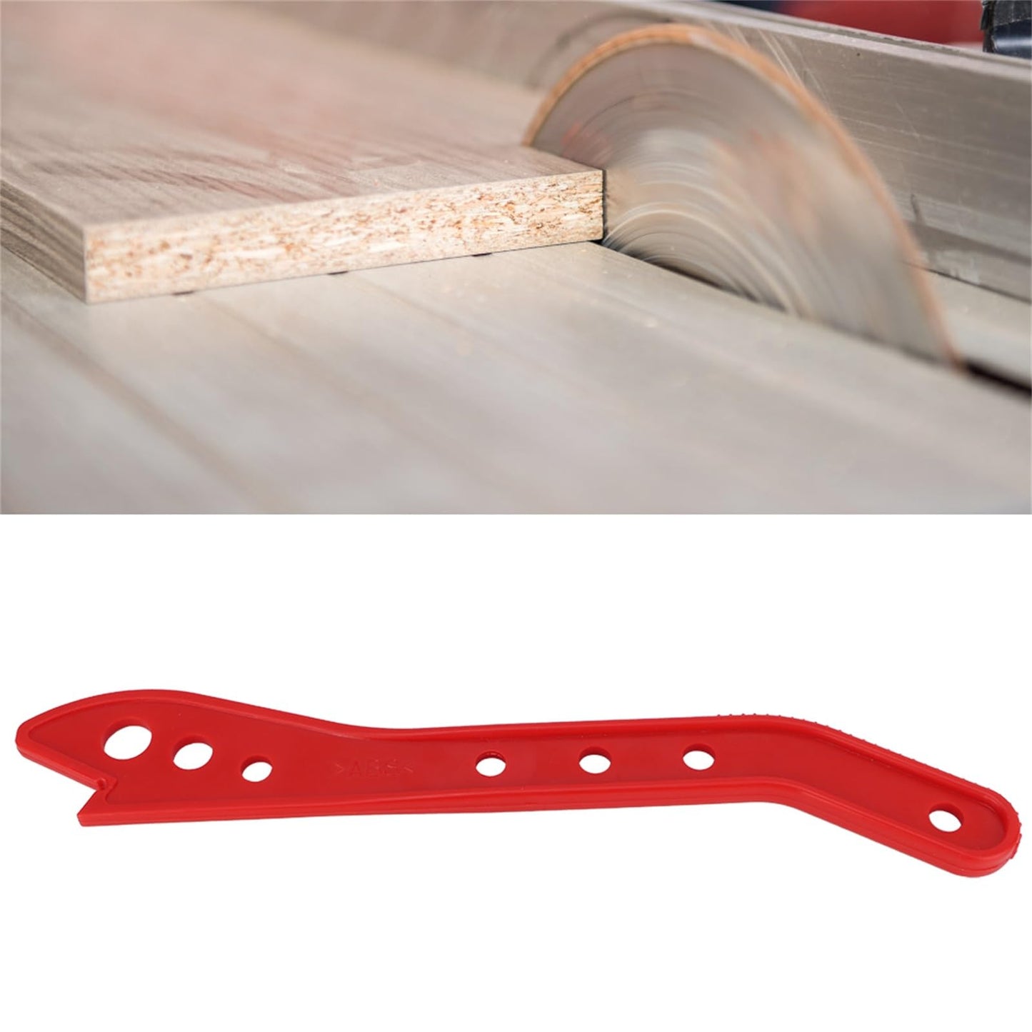 Chazcool Table Saw Push Stick, Table Saw Push block,Safety Red Wood Table Saw, Blade Push Stick for Carpentry Table Working Blade Router 16.5x2.8x0.4In