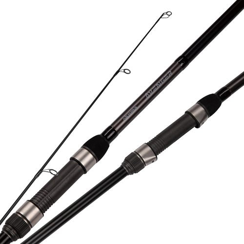 Okuma Avenger Carp 24 Ton Carbon Graphite Rod, AV-CA-1202MH, Black