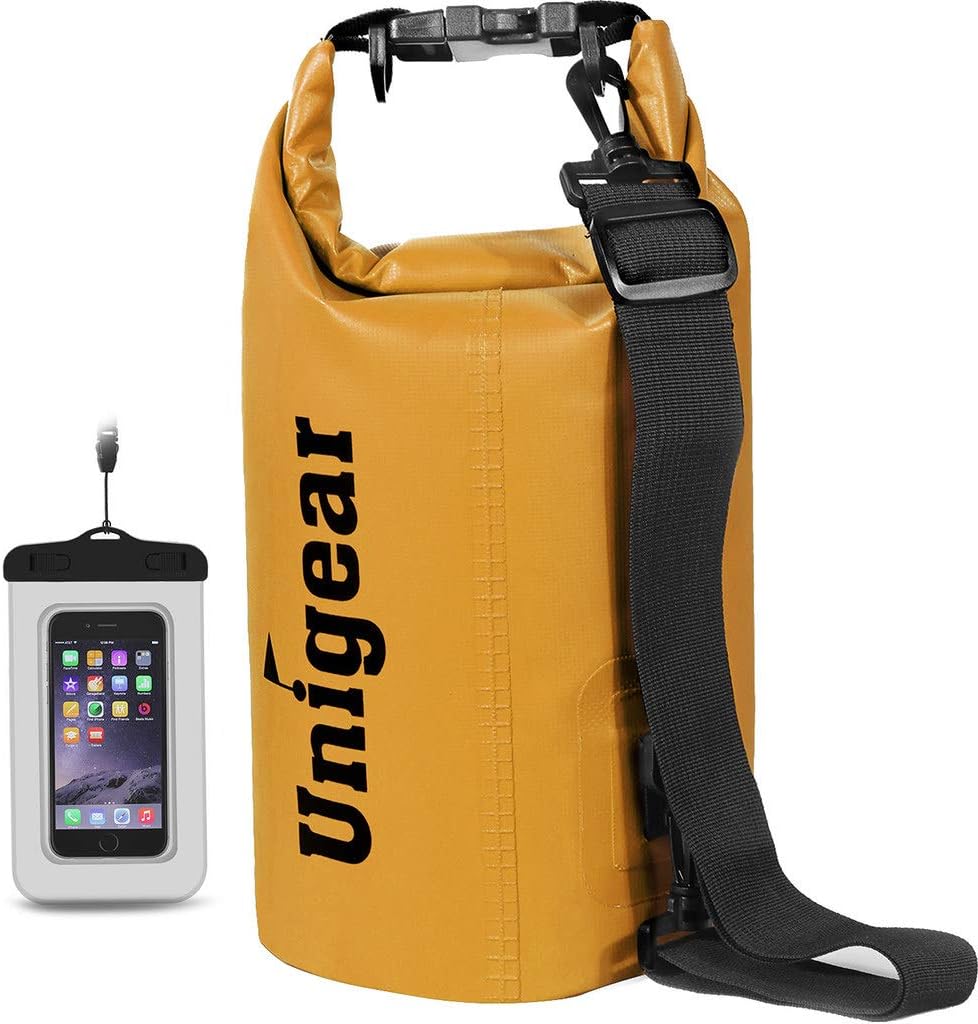 Unigear Waterproof Dry Bag - Lightweight Floating Storage for Kayaking, Boating & Camping | 2L/5L/10L/20L/30L/40L