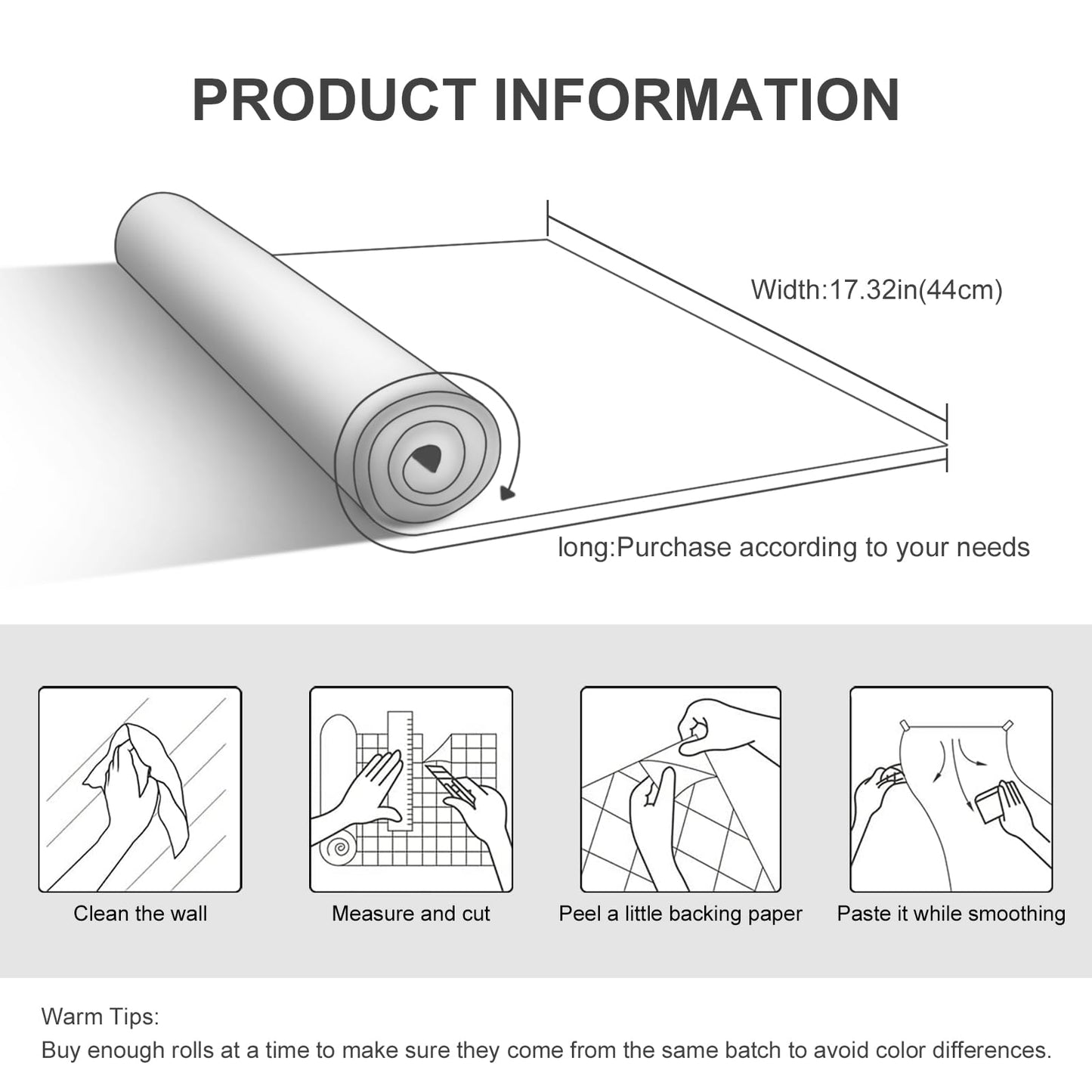 Yun-aeon Natural Wood Peel and Stick Wallpaper Wood Slats - 17.3"x 120" Dark Brown Self-Adhesive Waterproof Vinyl Removable Wall Paper for Wall Decor Bedroom