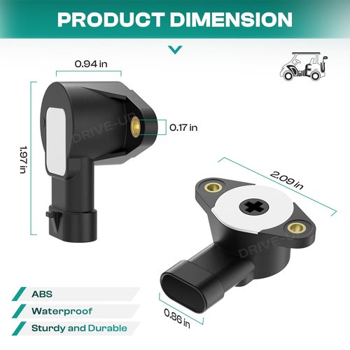 DRIVE UP Accelerator Position Sensor for EZGO RXV 2008-Up Electric Golf Cart 600019
