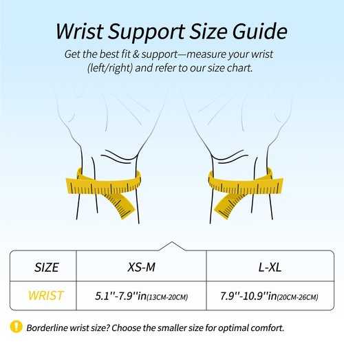 TISMOD Wrist Brace for Carpal Tunnel,Night Wrist Support Pain Relief Wrist Splint for Arthritis Tendonitis Sprains Hand Brace for Work Fit for Women and Men(Left,XS-M)