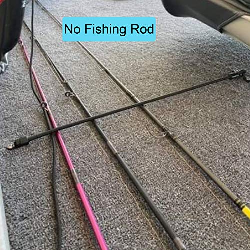 Fishing Rod Hold Down Strap - 2 Pcs Black X 4 Pack