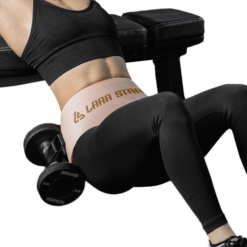 Hip Thrust Belt,Booty Belt for Hip Thrust,Hip Belt Pad for Glute Bridge Butt Workout with Dumbbells Kettlebells for Lunges Reverse Squat