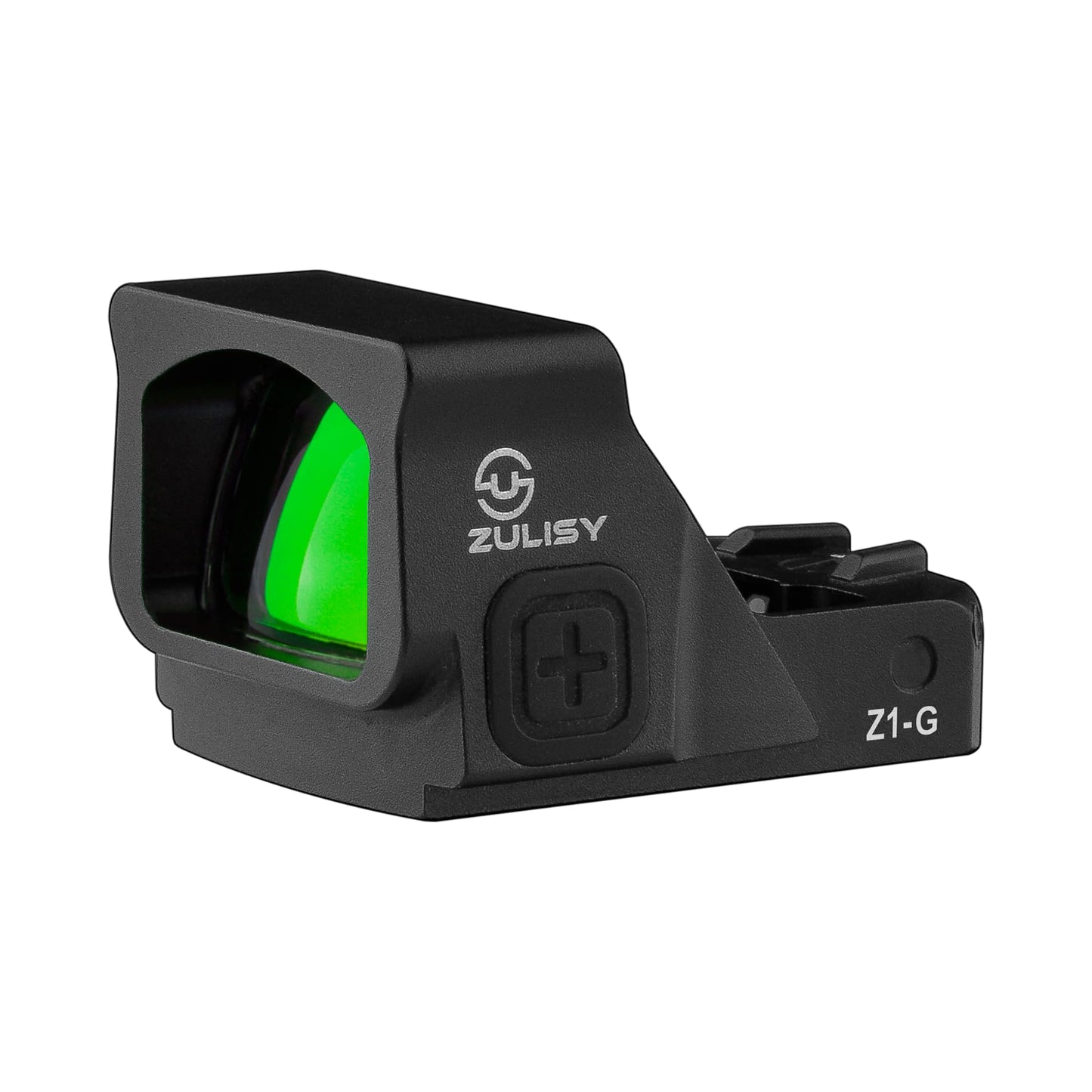 ZULISY Z1-G 4 MOA Micro Green Dot Sight, for RMS RMSc 407K Footprint Compact Pistol Mount, Shake Awake 1x22mm Mini Open Reflex Sight, 1 Click 1 MOA
