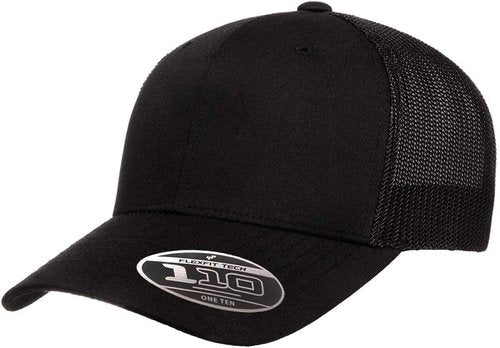 Flexfit | Men's 110 Recycled Trucker Hat - Eco-Friendly Design, Adjustable Fit