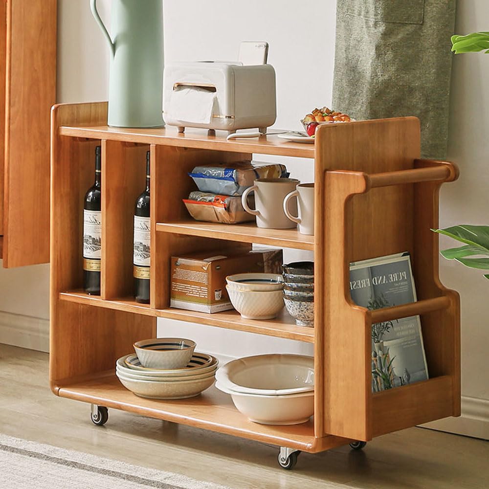 NERILEE 4-Pack 1 Inch M6x 15mm Swivel Caster Wheels with Mini Threaded Stem Small Tiny Shopping Cart Wheel Rubber TPE Perfect Caster Set for Small Furniture and Equipment