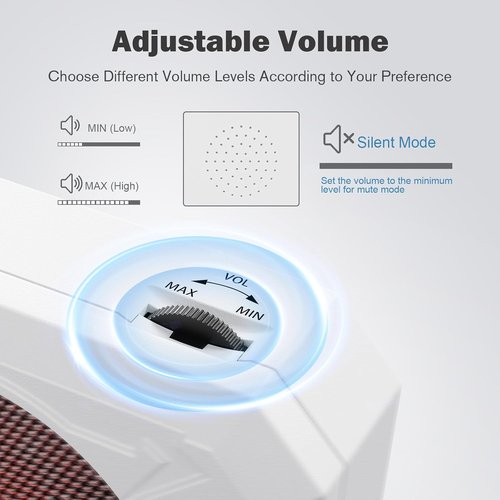 9mm Laser Training Cartridge Kit - Mute Mode Dry Fire System with Rechargeable Electronic Target