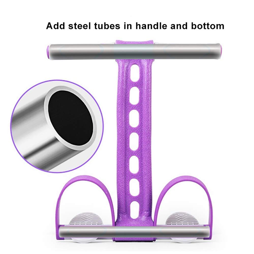 Pedal Resistance Bands with Handles Exercise Bands Multifunction Tension Rope Fitness for Working Out Arm Abs Legs Stretch Bands