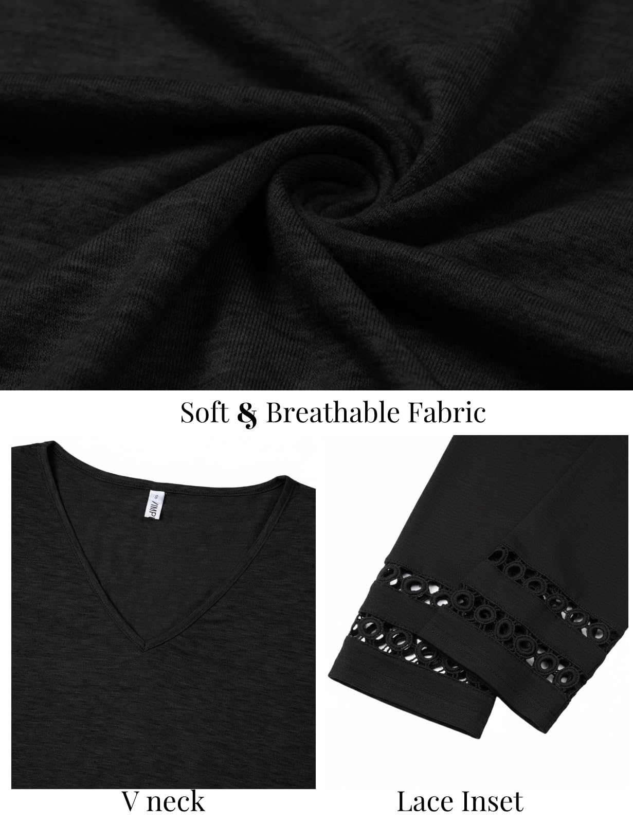 VIMPUNEC Summer Swimsuit Coverup for Women Bathing Suit Cover Up Casual Beach Dress Shirts Black L
