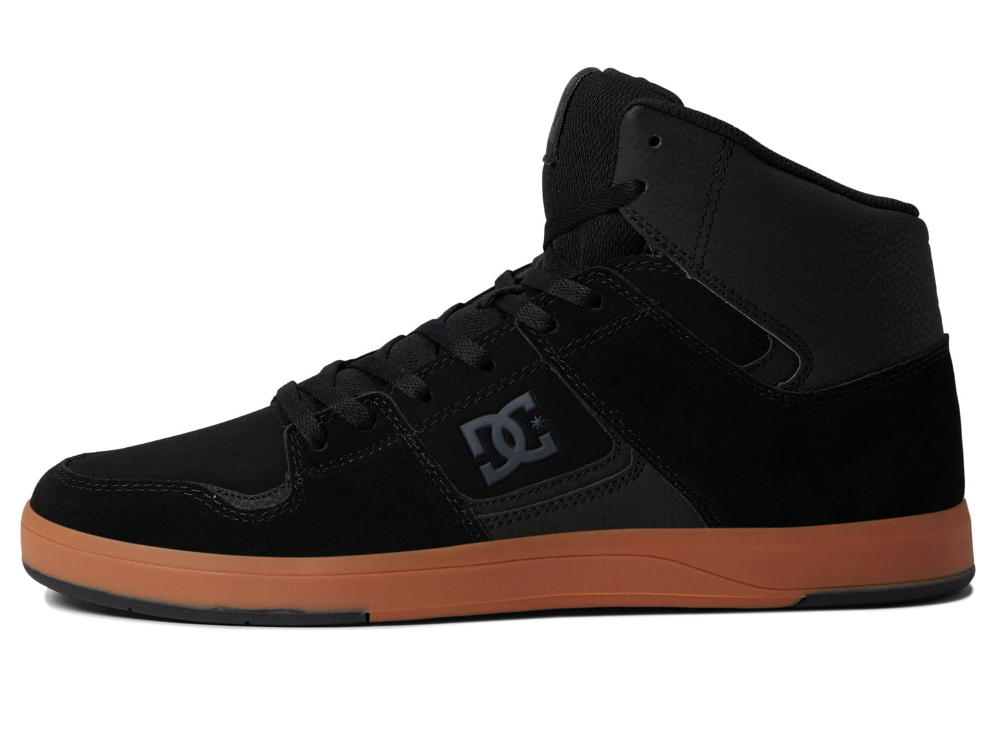 DC Cure Casual High-Top Skate Shoes Sneakers Black/Gum 1 12.5 D (M)