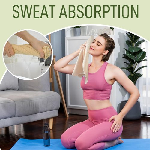 SUNLAND Microfiber Sports Workout Towel Fast Drying Fitness Sweat Towels for Men Women Lightweight Multi-Purpose Gym Exercise Towels 3 Pack 16Inch x 32Inch