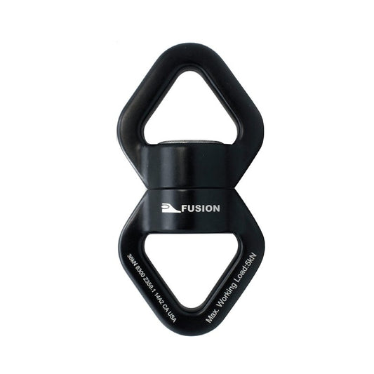 Swing Swivel, 36 KN Rotational Device Hanging Accessory for Web Tree Swing, Therapy Swing, Aerial Dance,Aerial Yoga, Swing Spinner Hanger, Rock Climbing, Hanging Hammocks