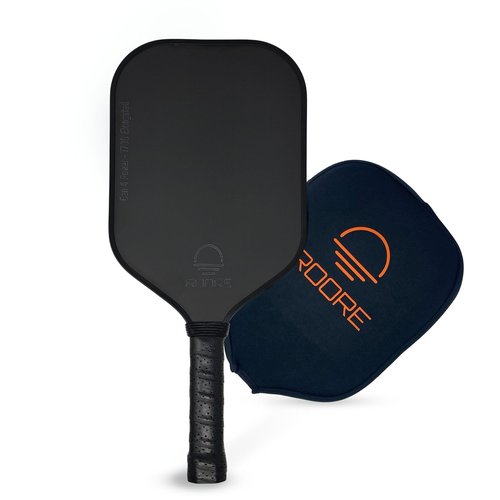 Roore Gen 4 4.5 100% Foam Core Pickleball Paddles T700 Carbon Fiber Pickleball Paddle 16mm Thermoformed Pickleball Racket and Edge Foam Injected Pickleball Rackets Pickle Ball Paddle Elongated