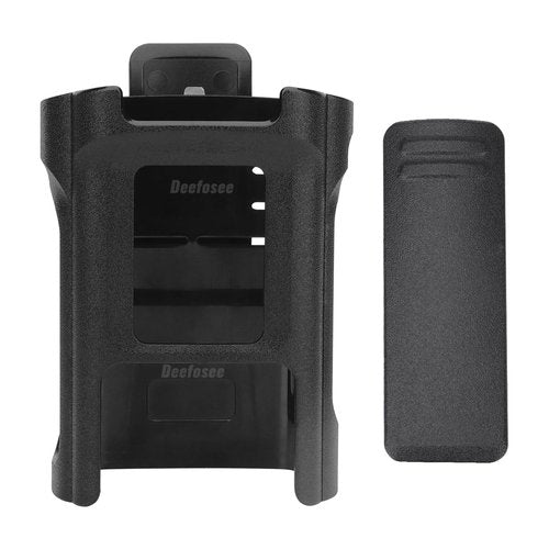 BAOFENG DM32/UV32 Radio Holster, Walkie Talkie Belt Holder Case UV-32 Belt Holder For DM32 UV32 Walkie Talkie Holder Duty Belt Accessories Portable Travel Camping Storage