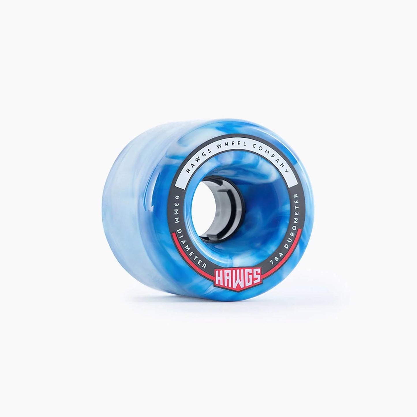 Landyachtz Fatty Hawgs Wheels 63mm 78a, Blue/White