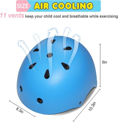 BURSUN Kids Bike Helmet - Adjustable & Ventilated Multi-Sport Safety Gear for Ages 2-14 | Boys & Girls